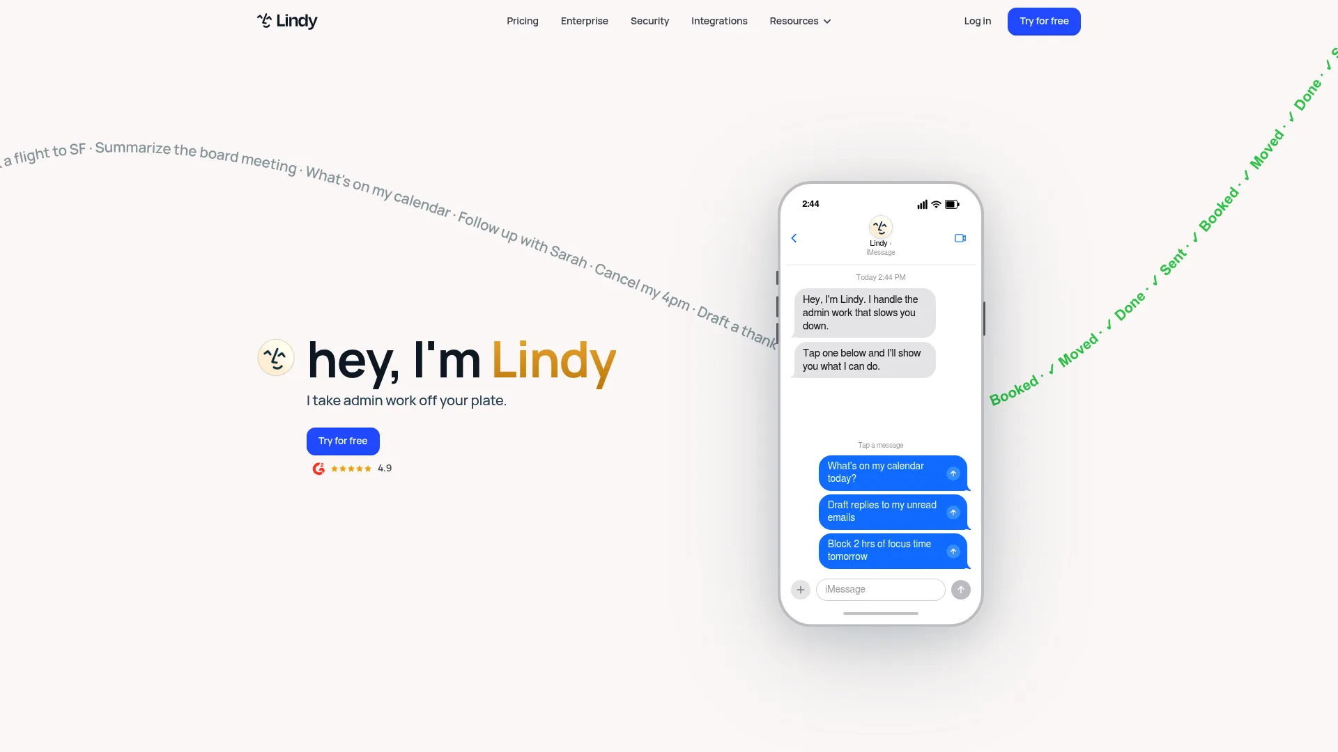 Lindy screenshot