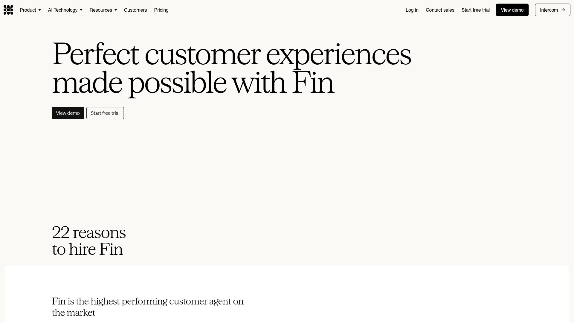 9. Intercom Fin