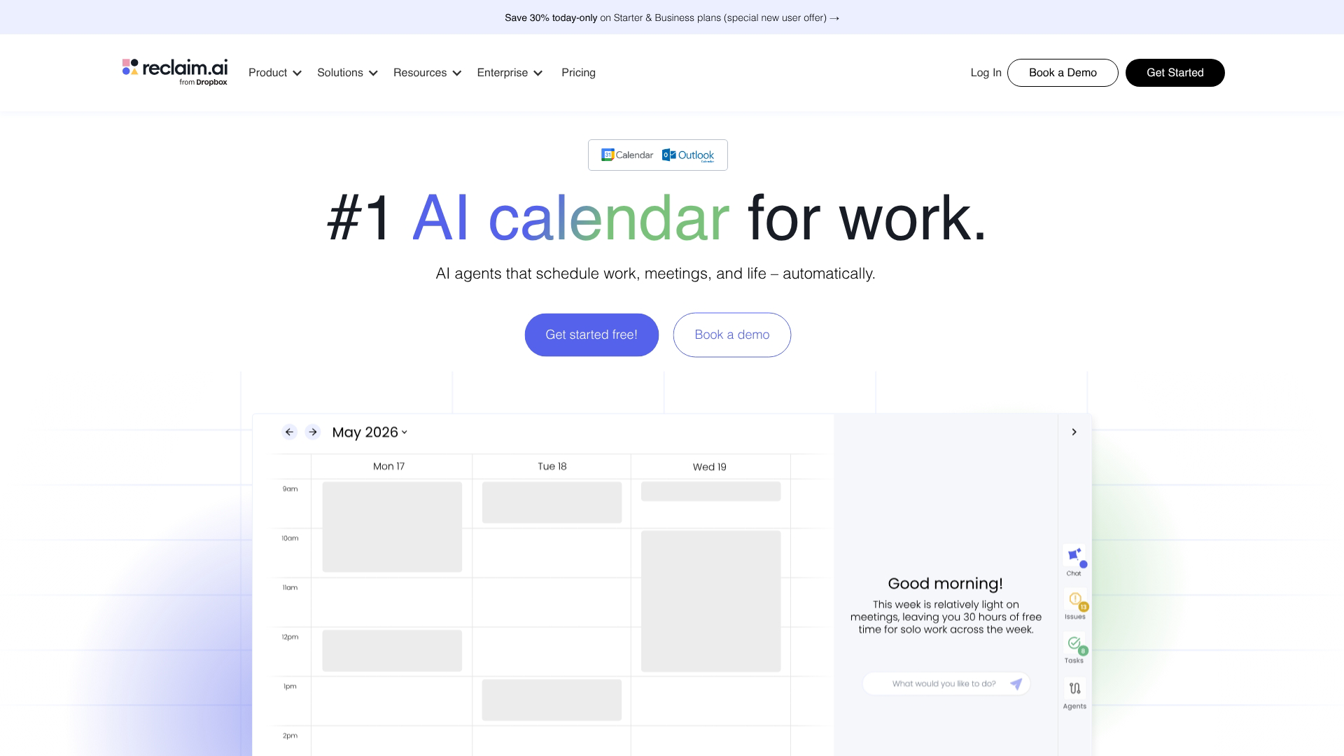 10. Reclaim.ai