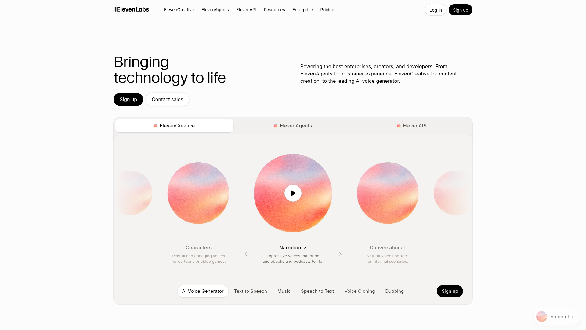 9. ElevenLabs