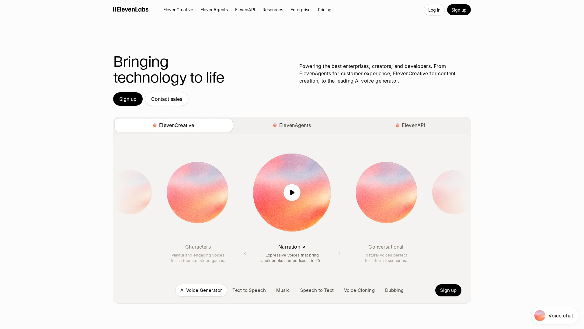 8. ElevenLabs