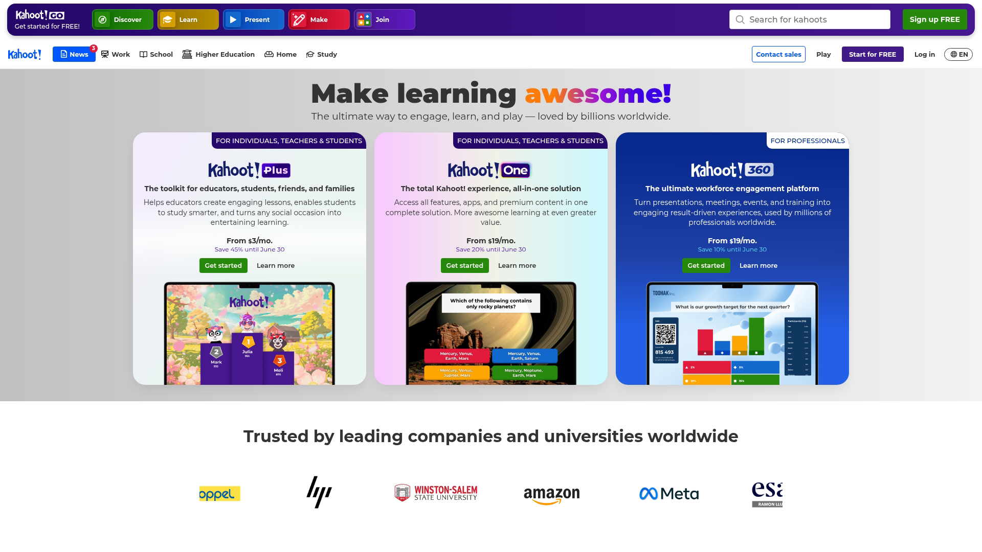 2. Kahoot!