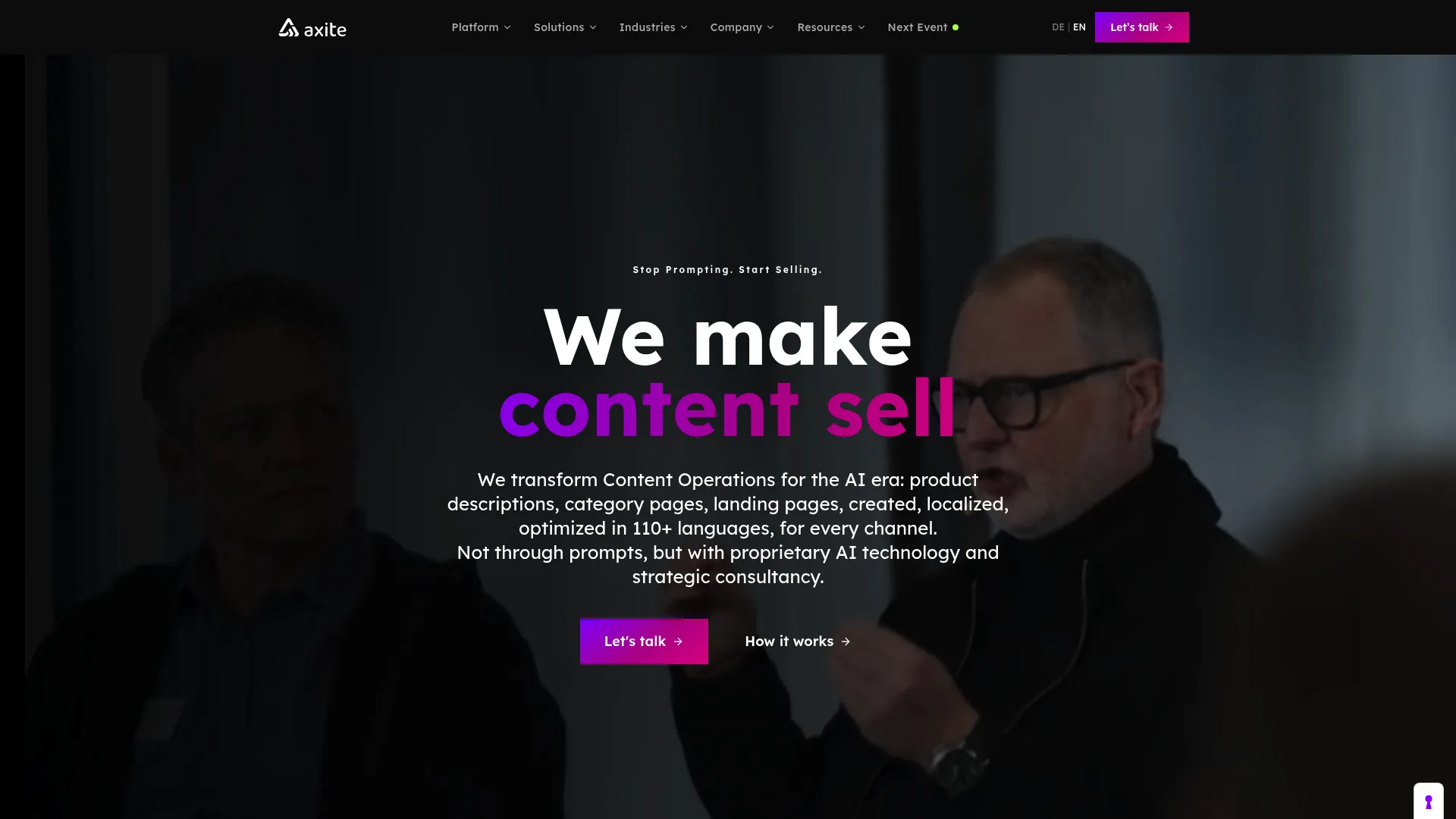 AX Semantics multilingual content automation