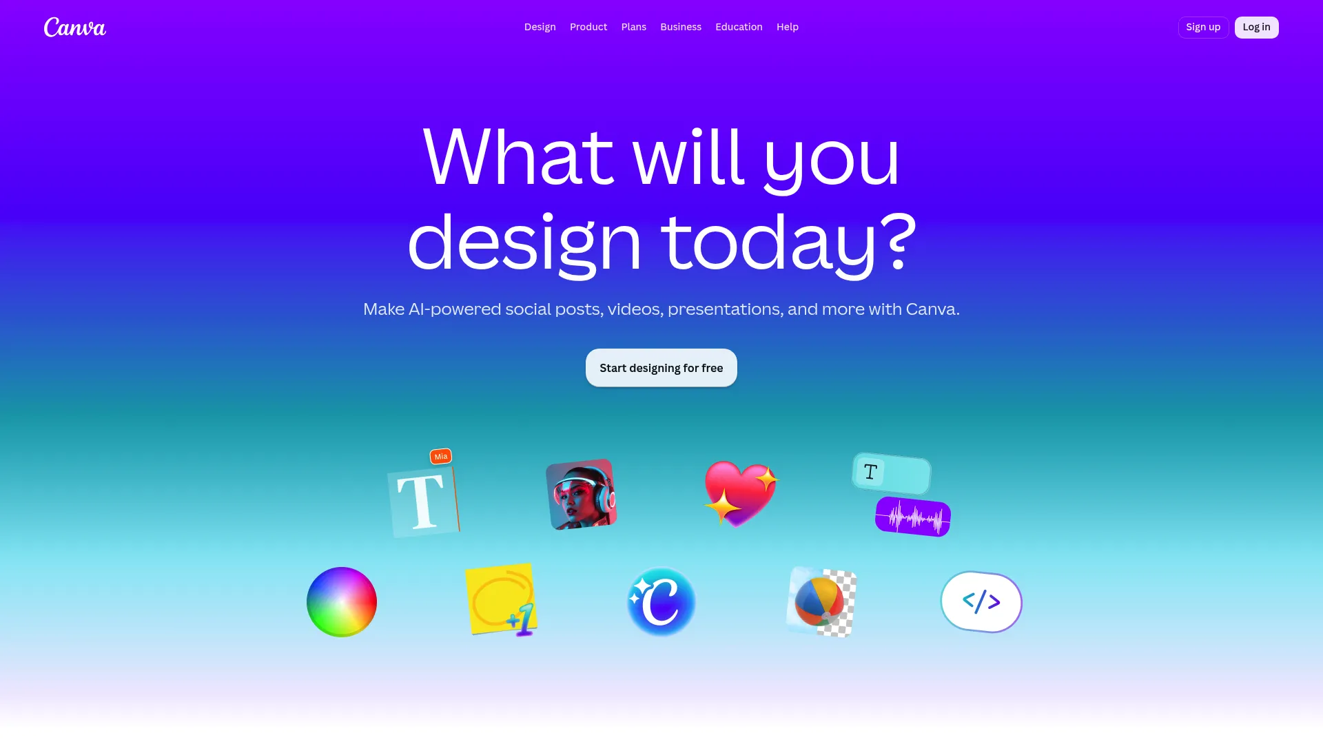Canva video advertising software