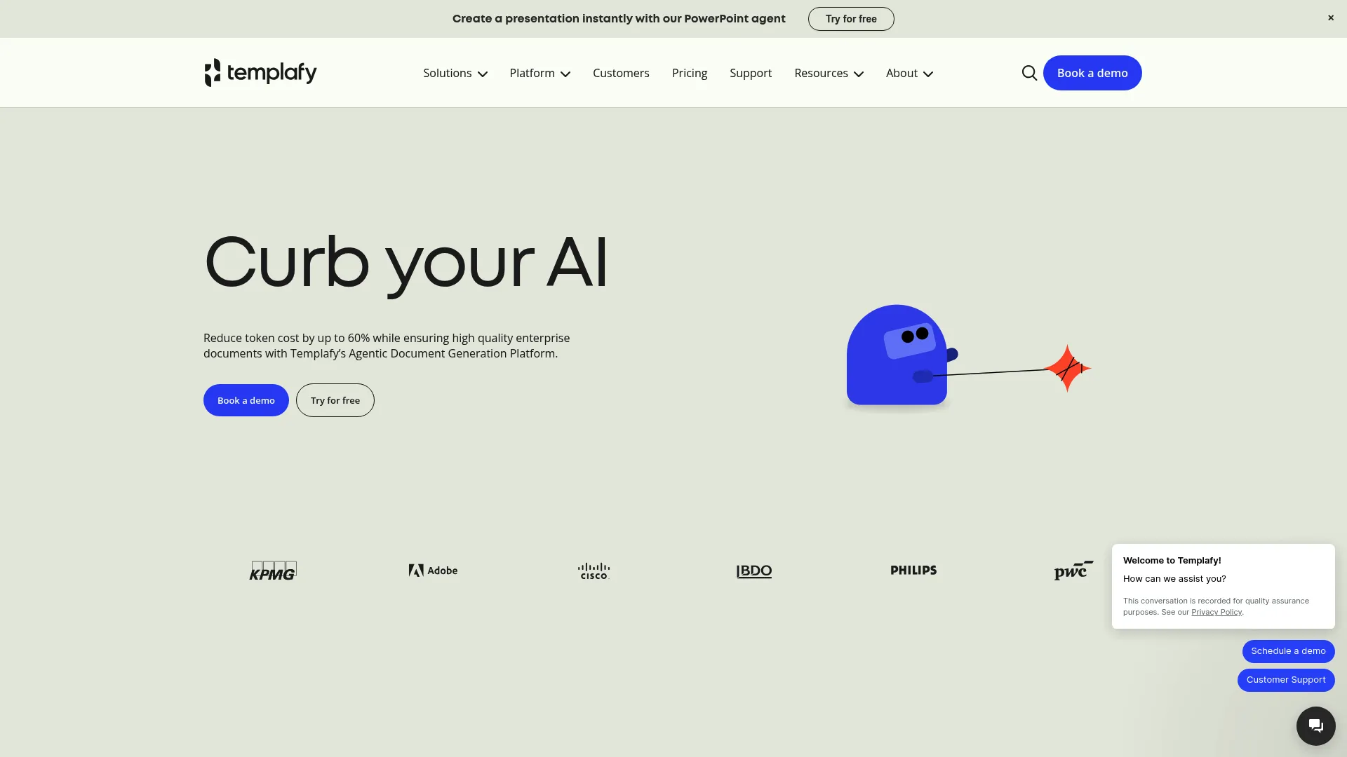 Templafy document governance platform