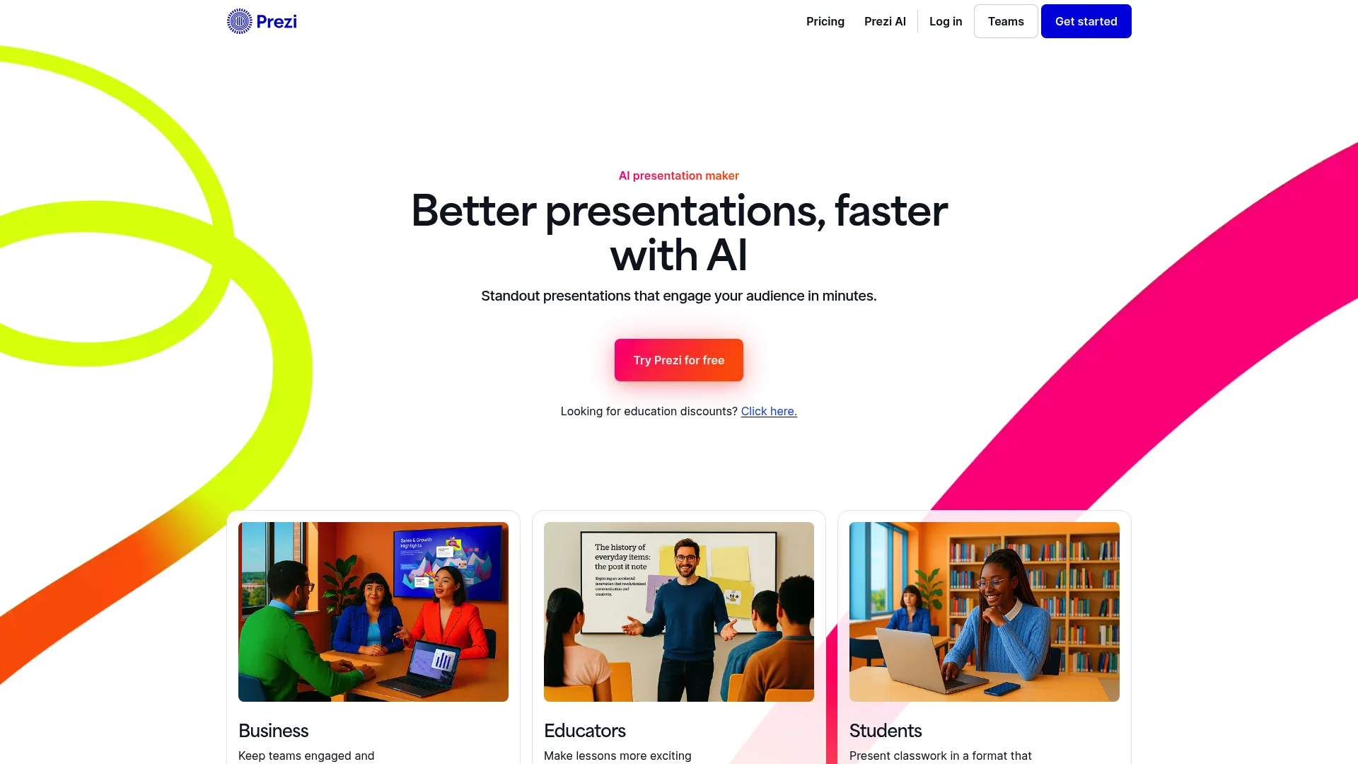 Prezi dynamic presentation software