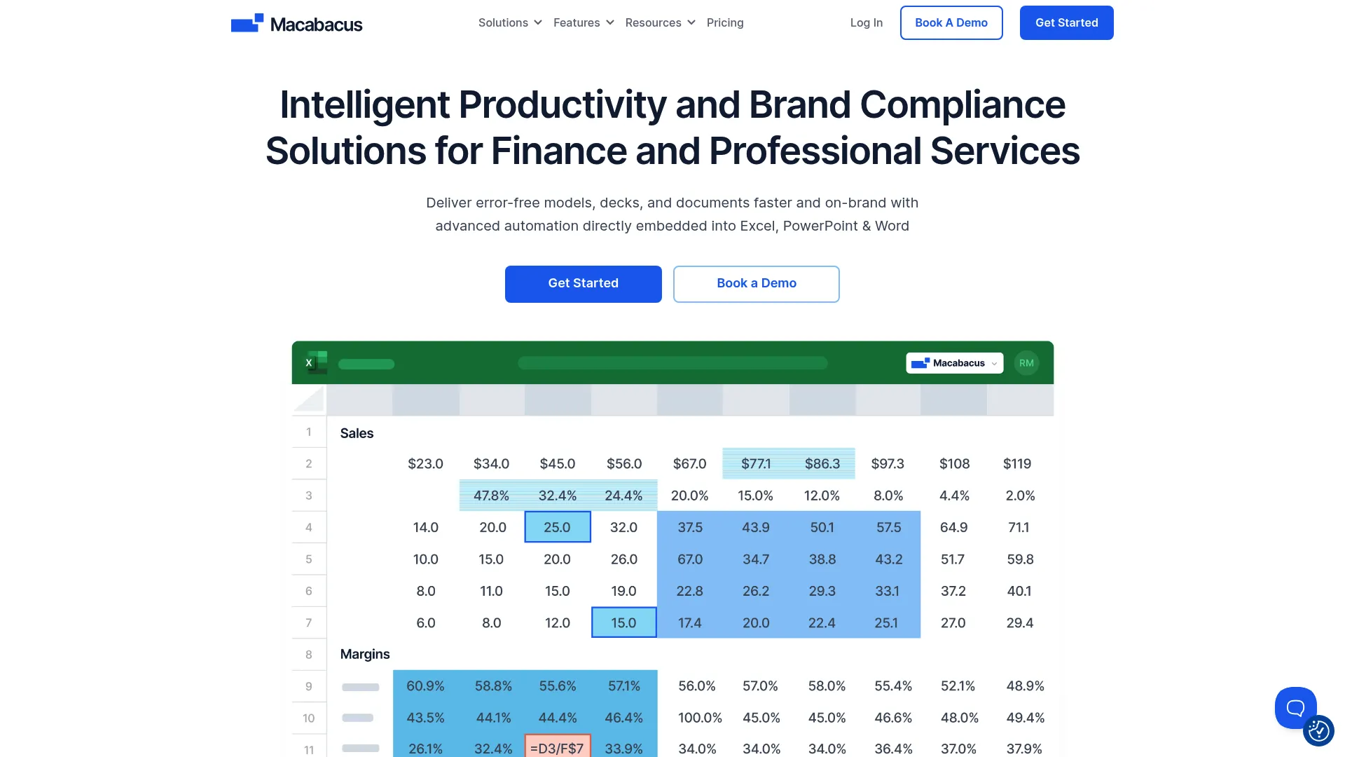 Macabacus finance productivity suite