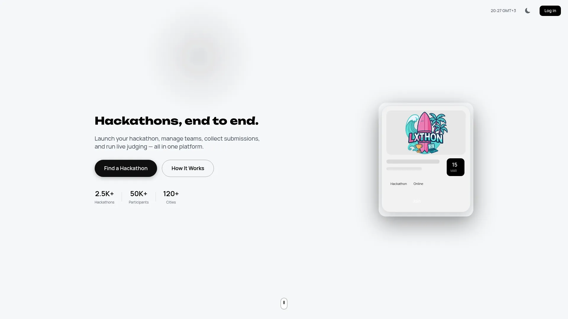 Xthon screenshot