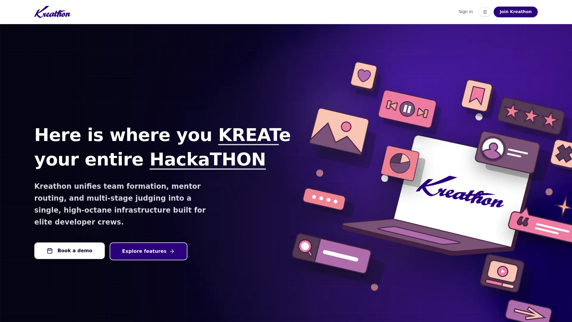 Kreathon screenshot