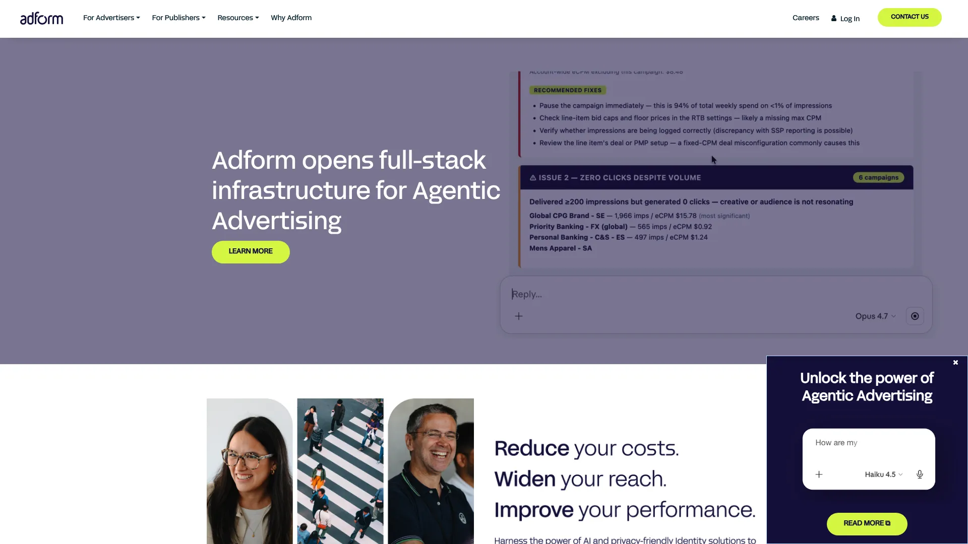 Adform integrated programmatic advertising platform