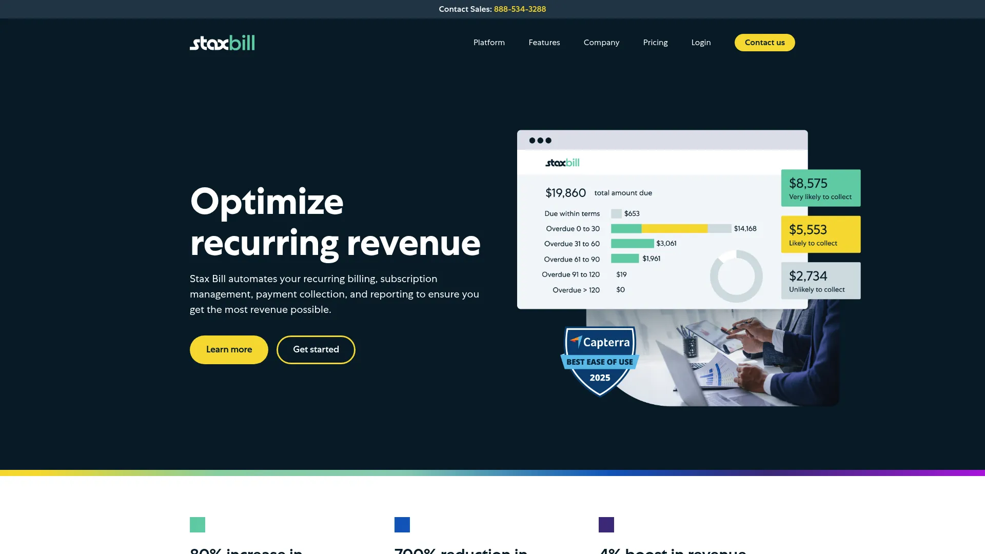 Stax Bill subscription billing and revenue automation software