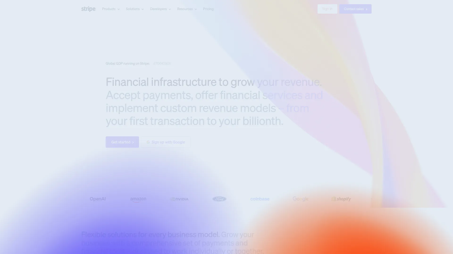 Stripe Billing recurring payments and subscriptions homepage