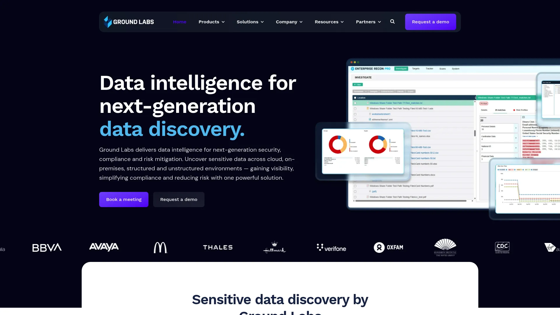Ground Labs Enterprise Recon sensitive data discovery across hybrid environments