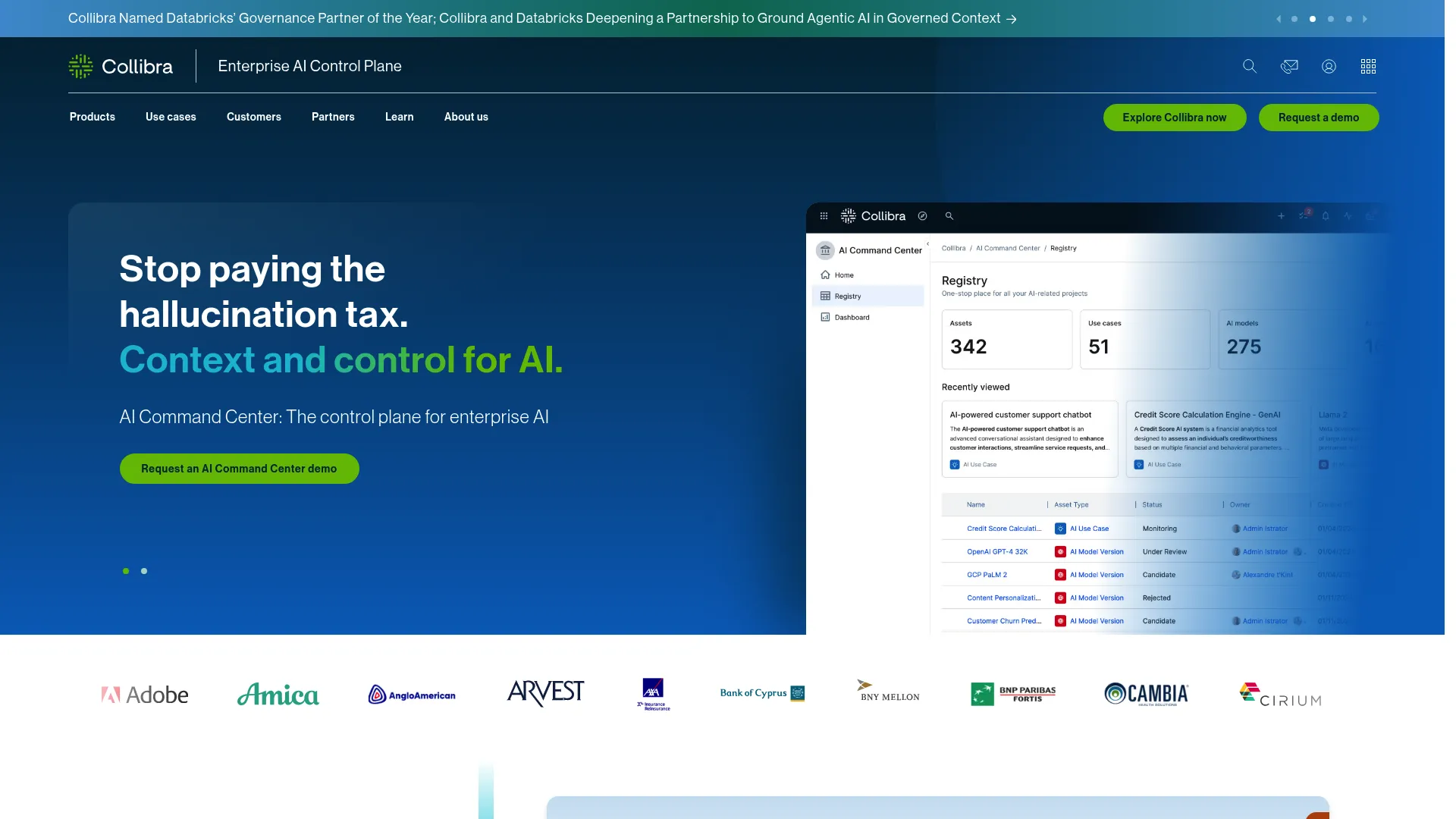 Collibra data governance platform