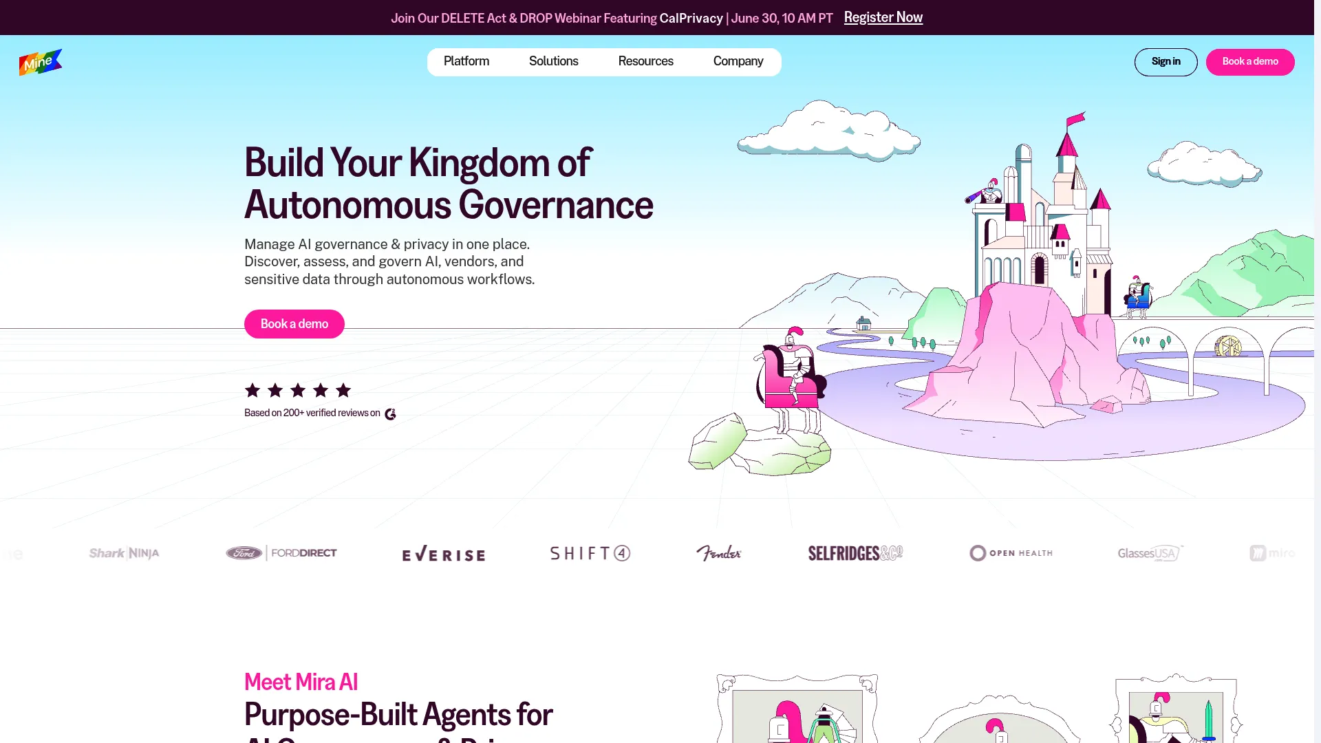 MineOS privacy and compliance platform