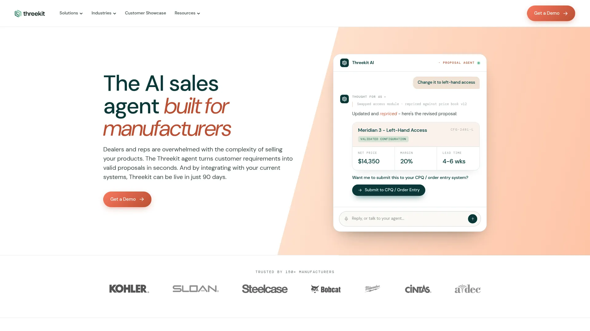 Threekit visual commerce and 3D configuration platform