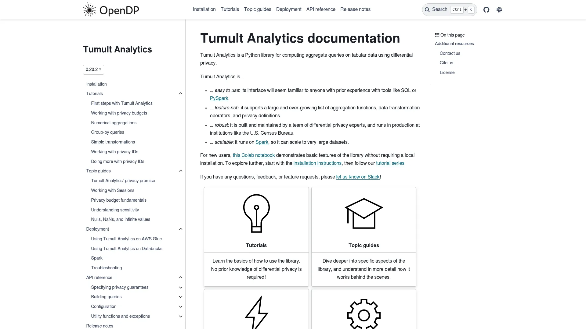 Tumult Analytics differential privacy platform
