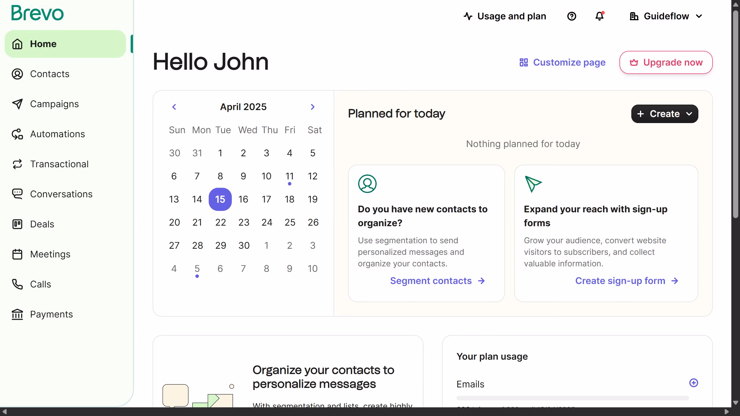 How to generate a WhatsApp template in Brevo