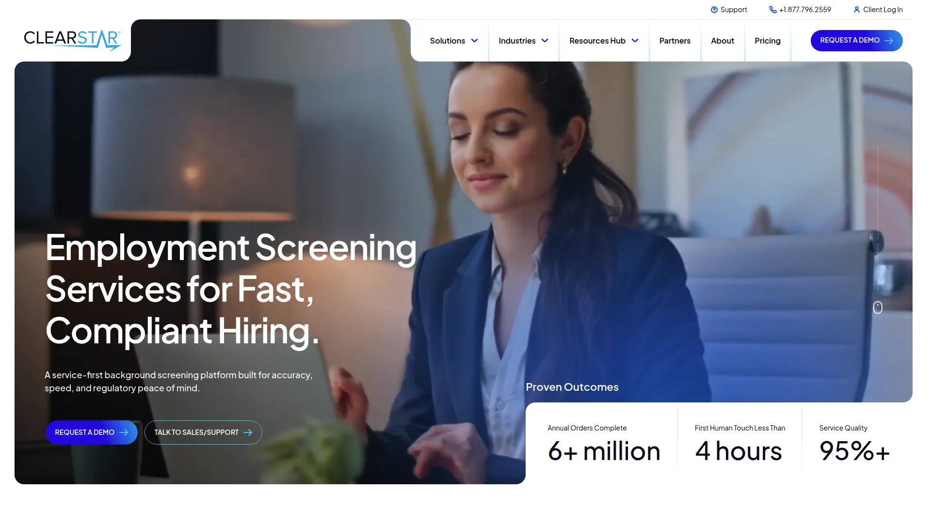 ClearStar employment screening and compliance platform