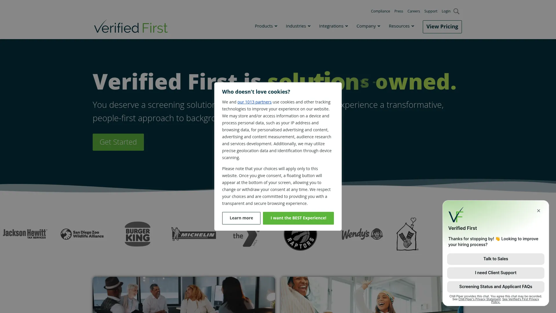 Verified First screenshot
