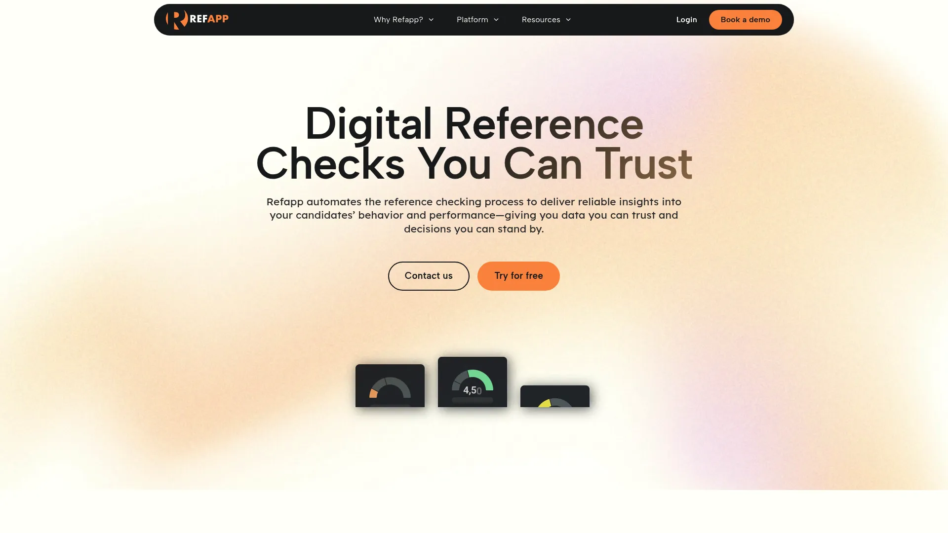 Refapp screenshot