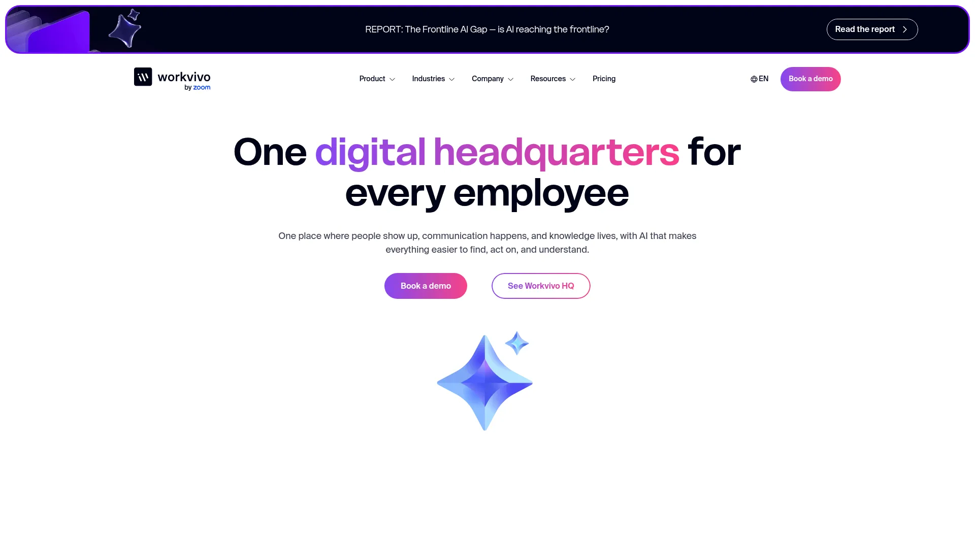 Workvivo employee communication and engagement platform