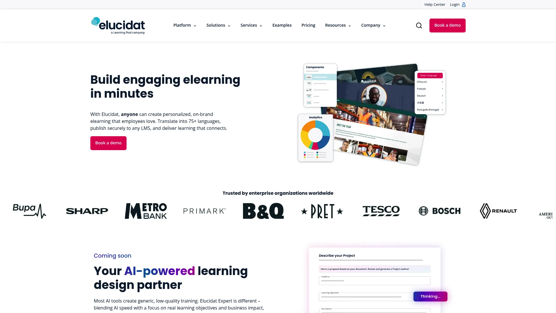 Elucidat enterprise authoring platform