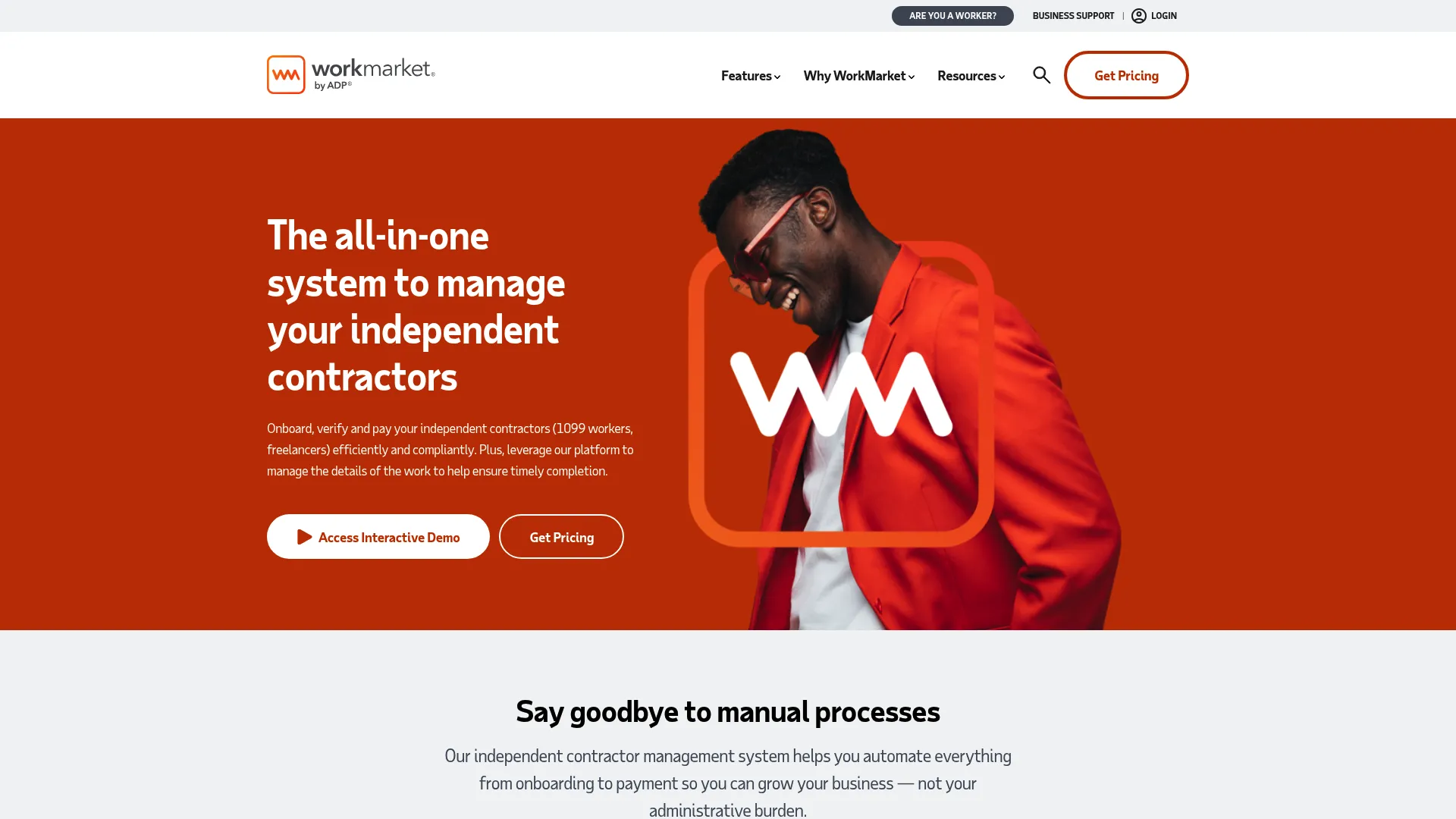 WorkMarket by ADP independent contractor management software