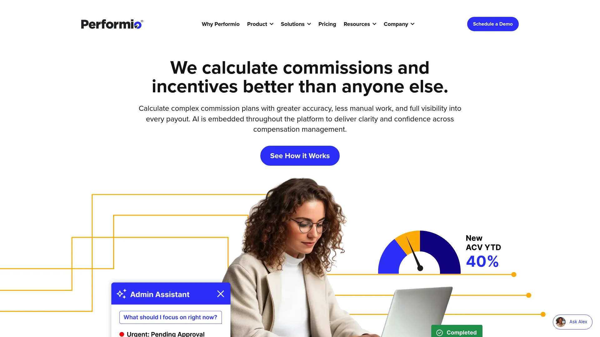 Performio sales compensation management