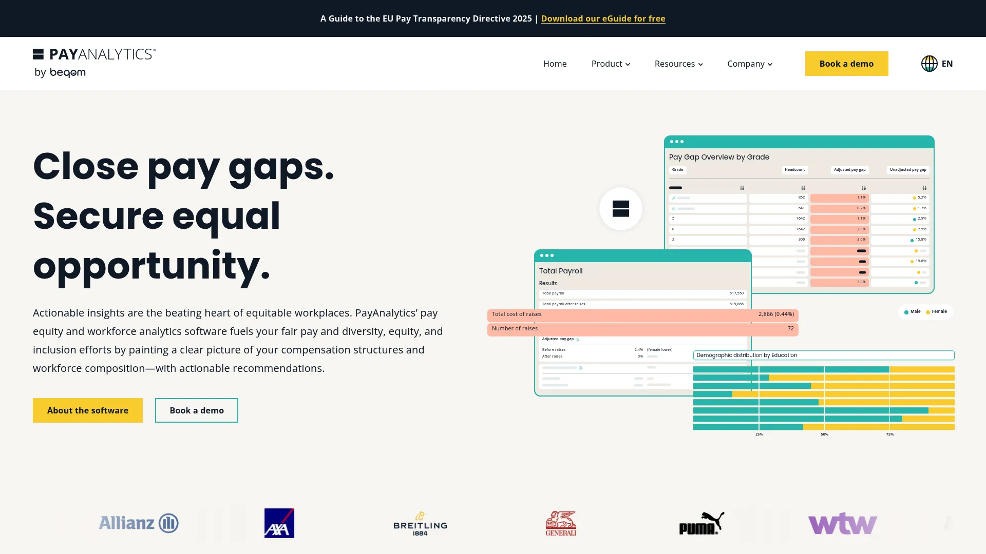 PayAnalytics pay equity and workforce analytics software