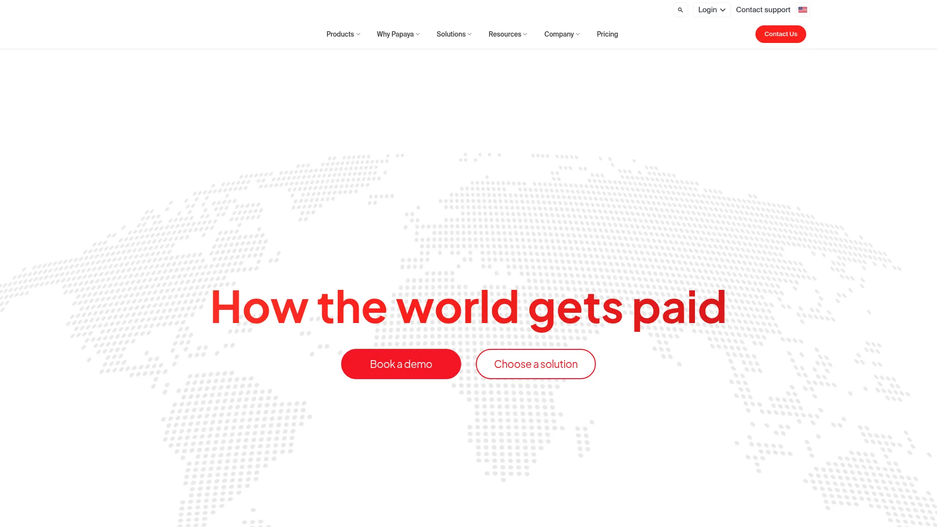 Papaya Global workforce and payroll platform homepage