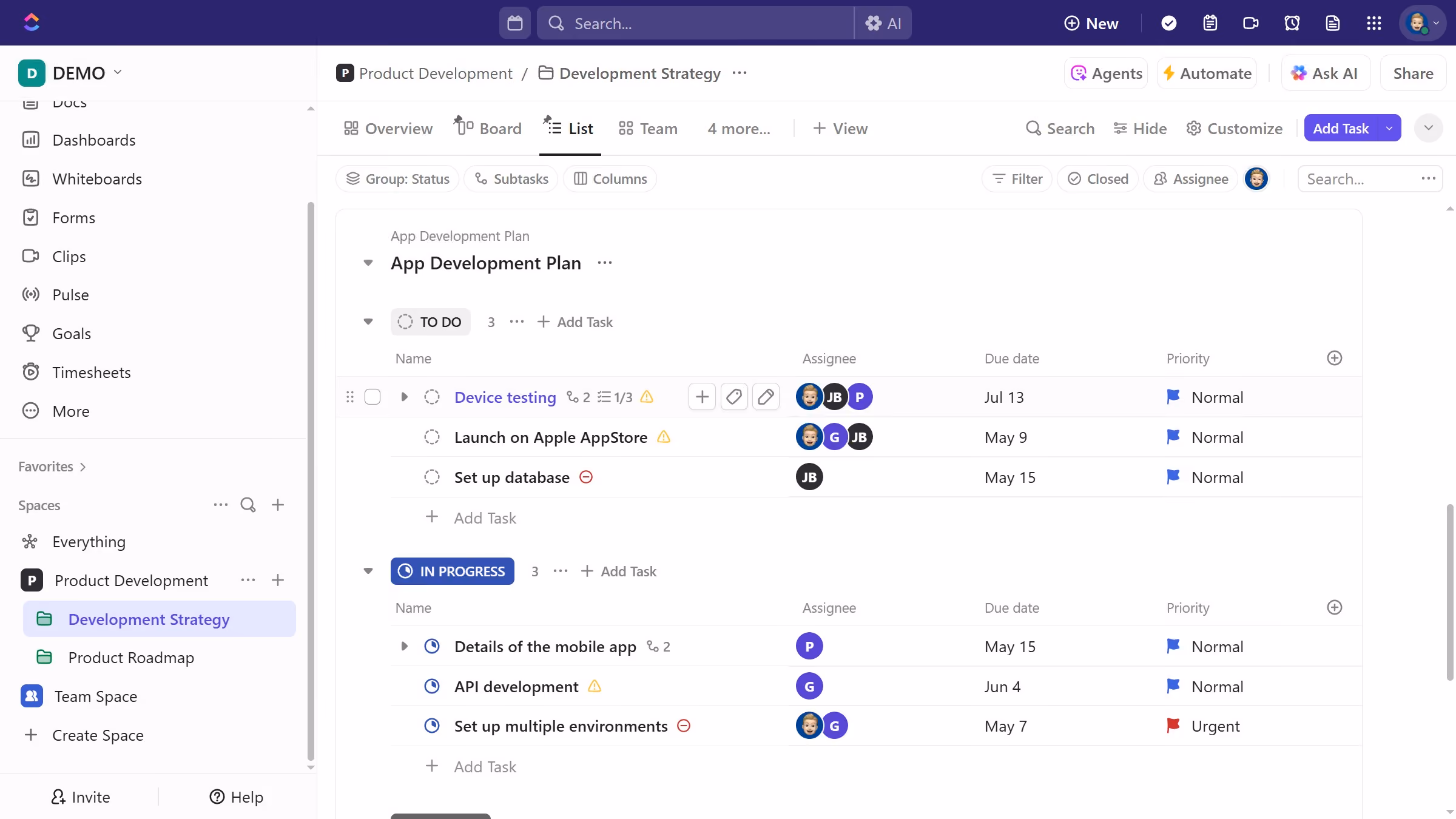 How to add a new item to a checklist in ClickUp