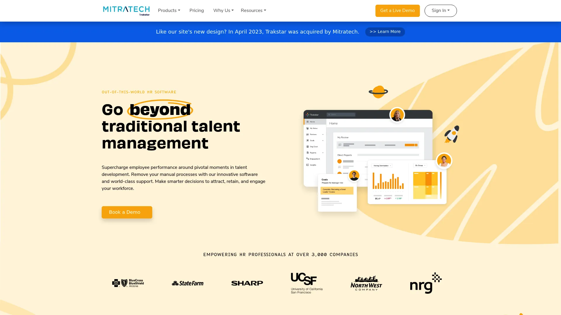 Trakstar talent development platform
