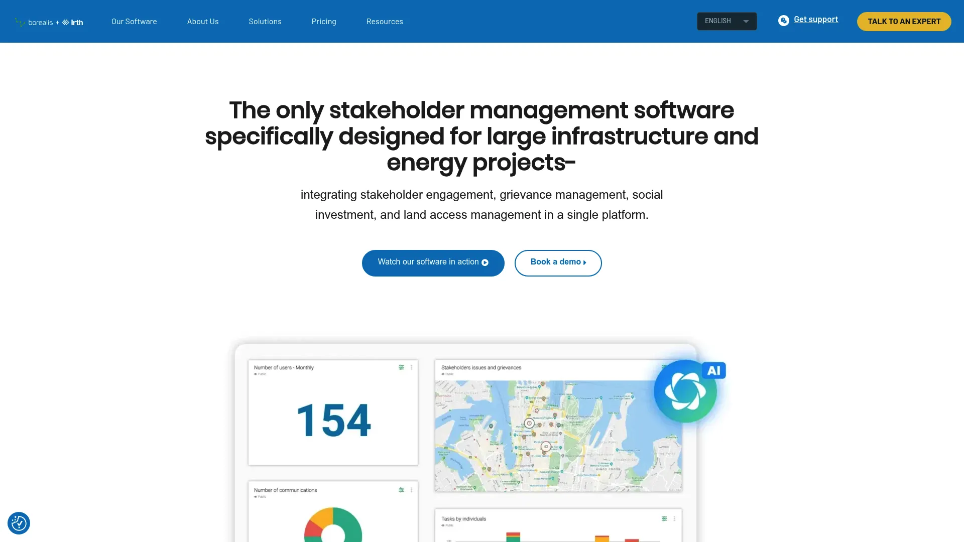 Borealis stakeholder engagement platform