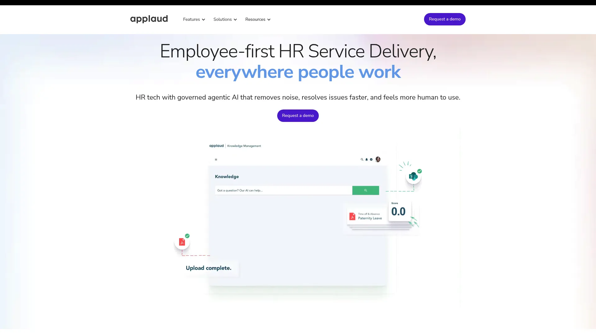 Applaud product screenshot