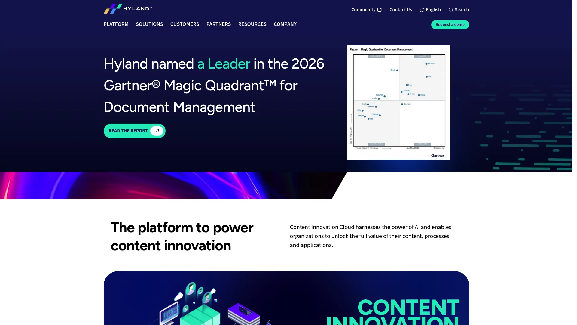 Hyland OnBase product screenshot