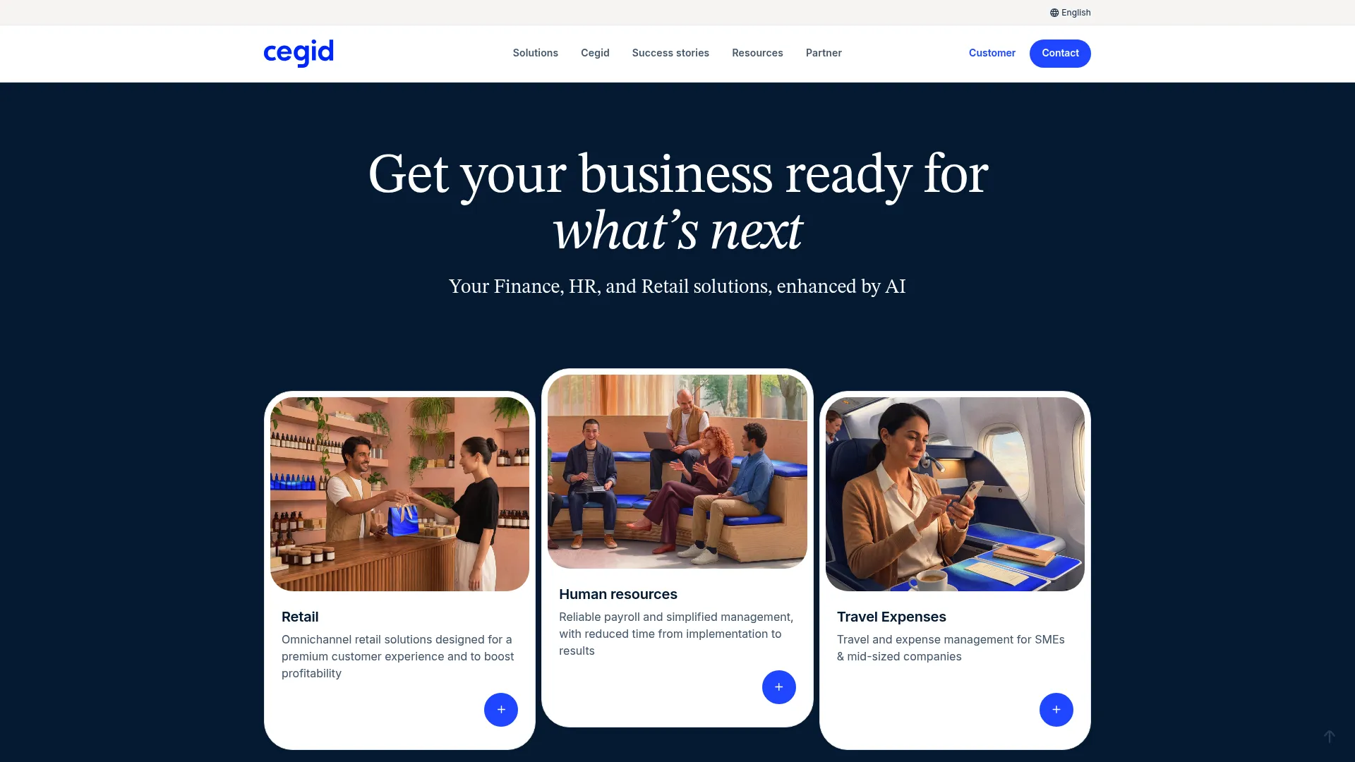 Cegid HR product screenshot