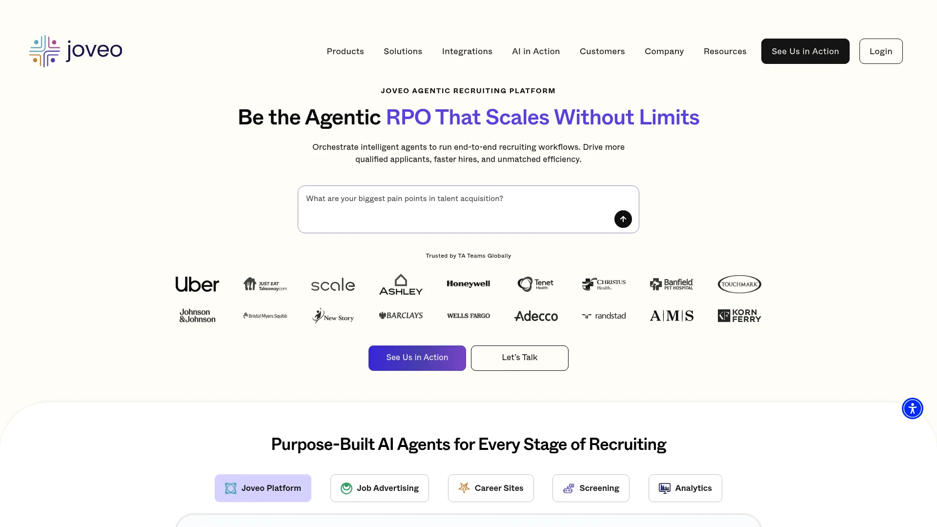 Joveo AI-powered recruiting and programmatic platform
