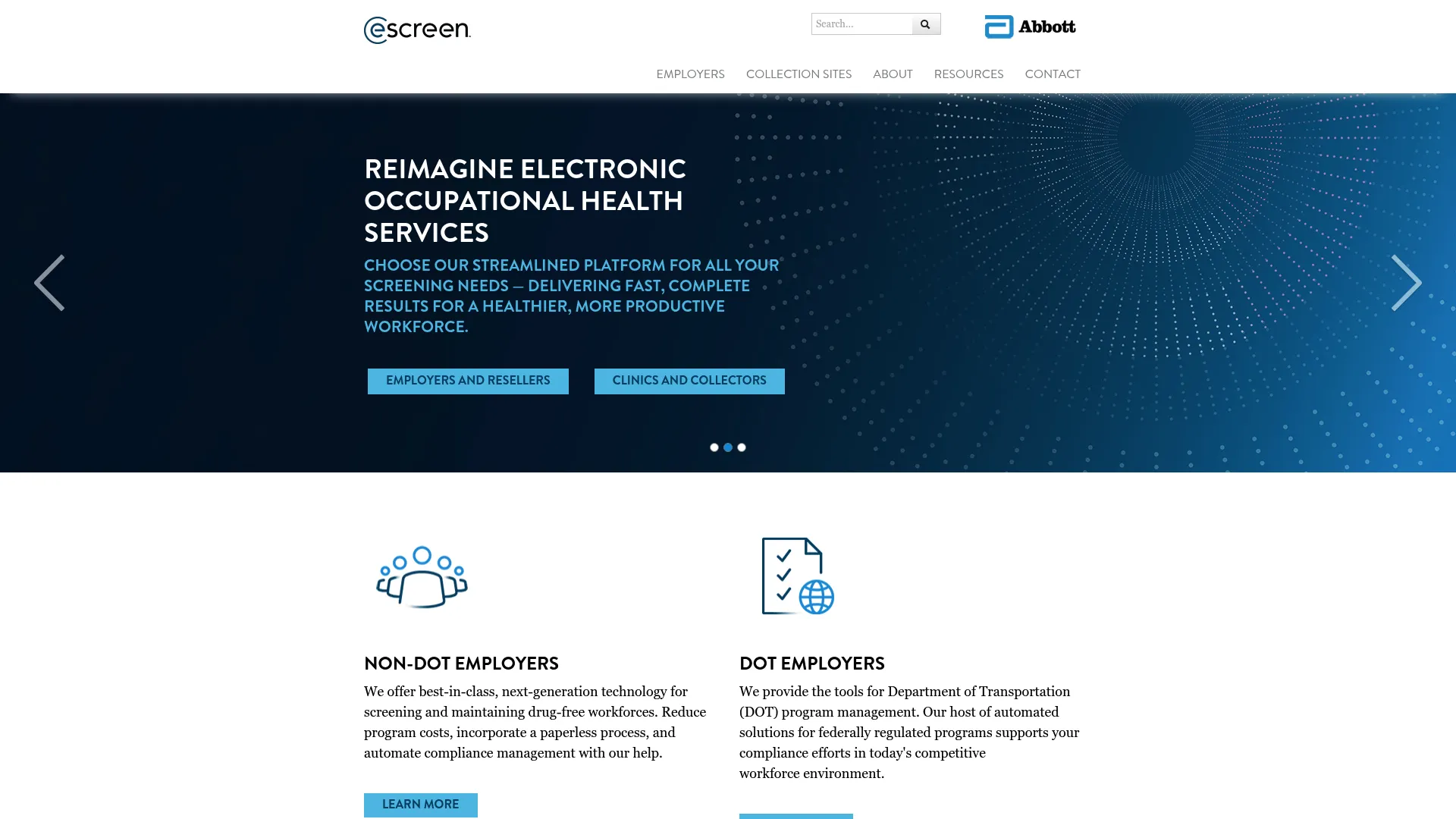 eScreen drug testing program management