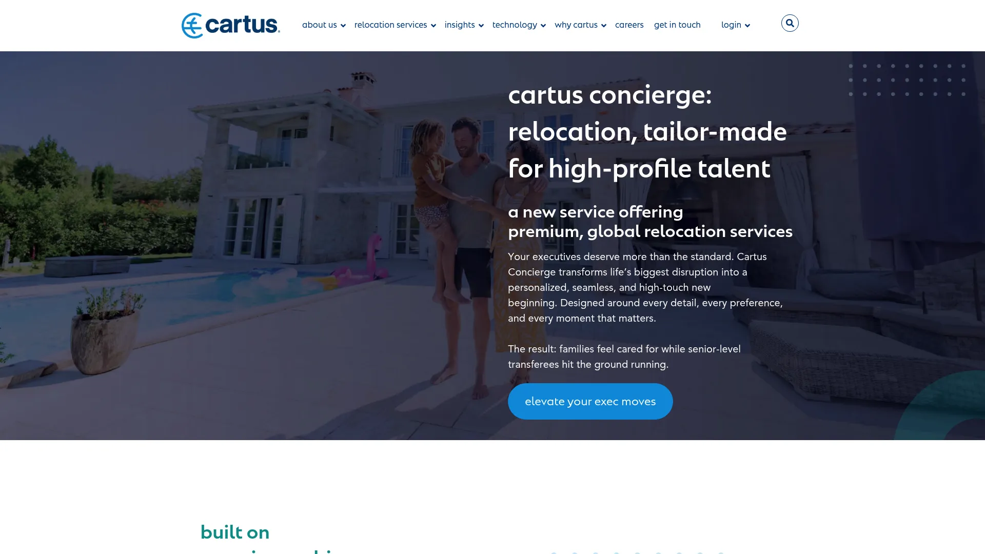 Cartus global relocation and mobility homepage