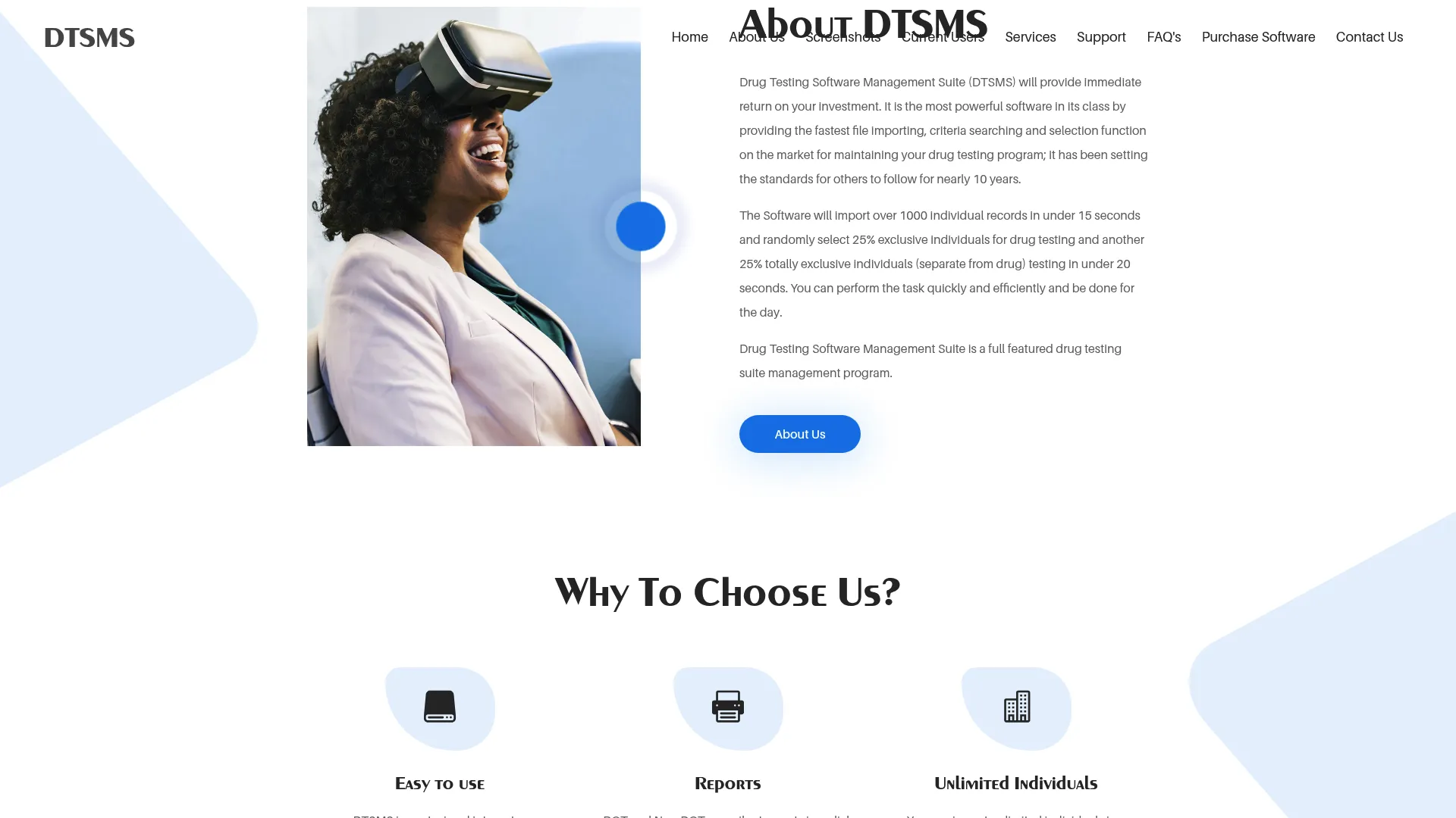 DTSMS Drug Testing Software Management Suite