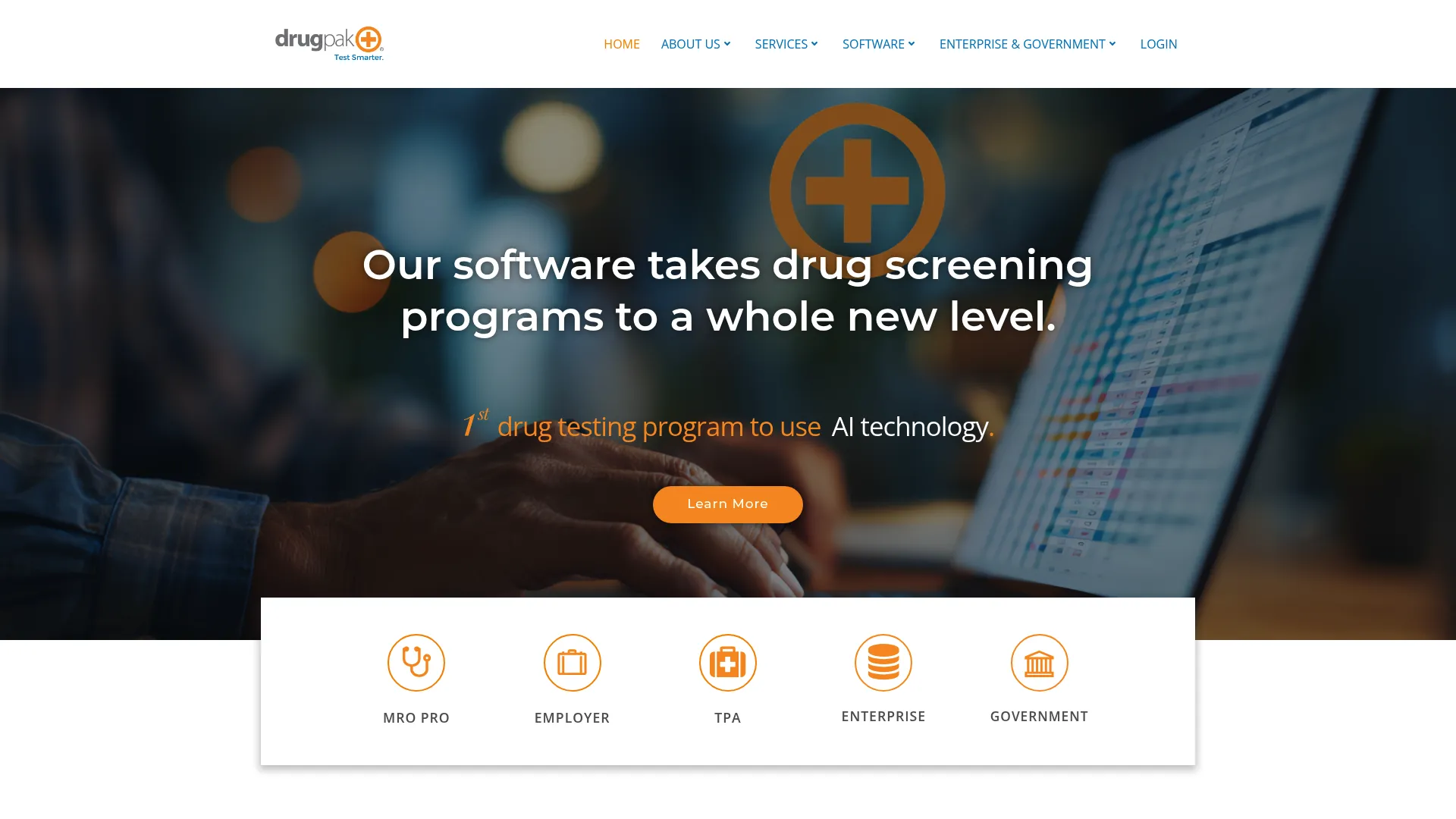 DrugPak drug and alcohol testing management