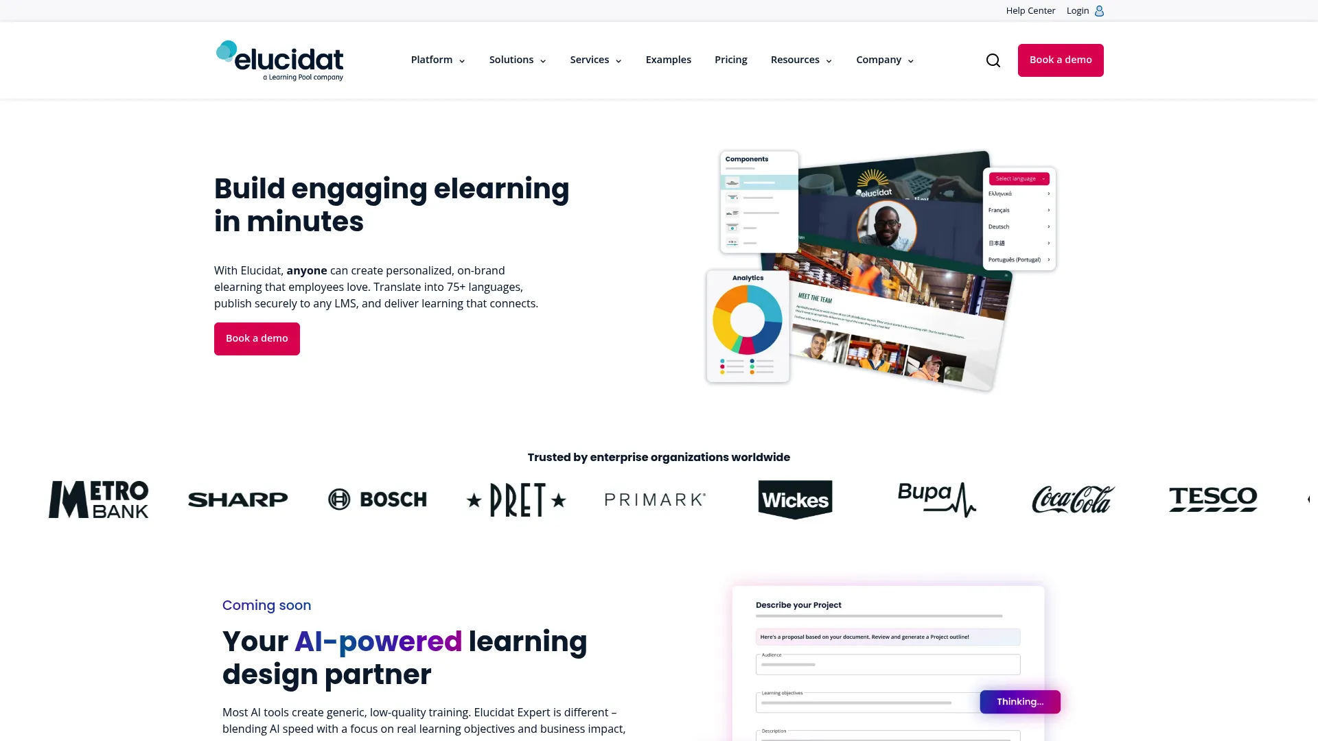 Elucidat enterprise authoring platform