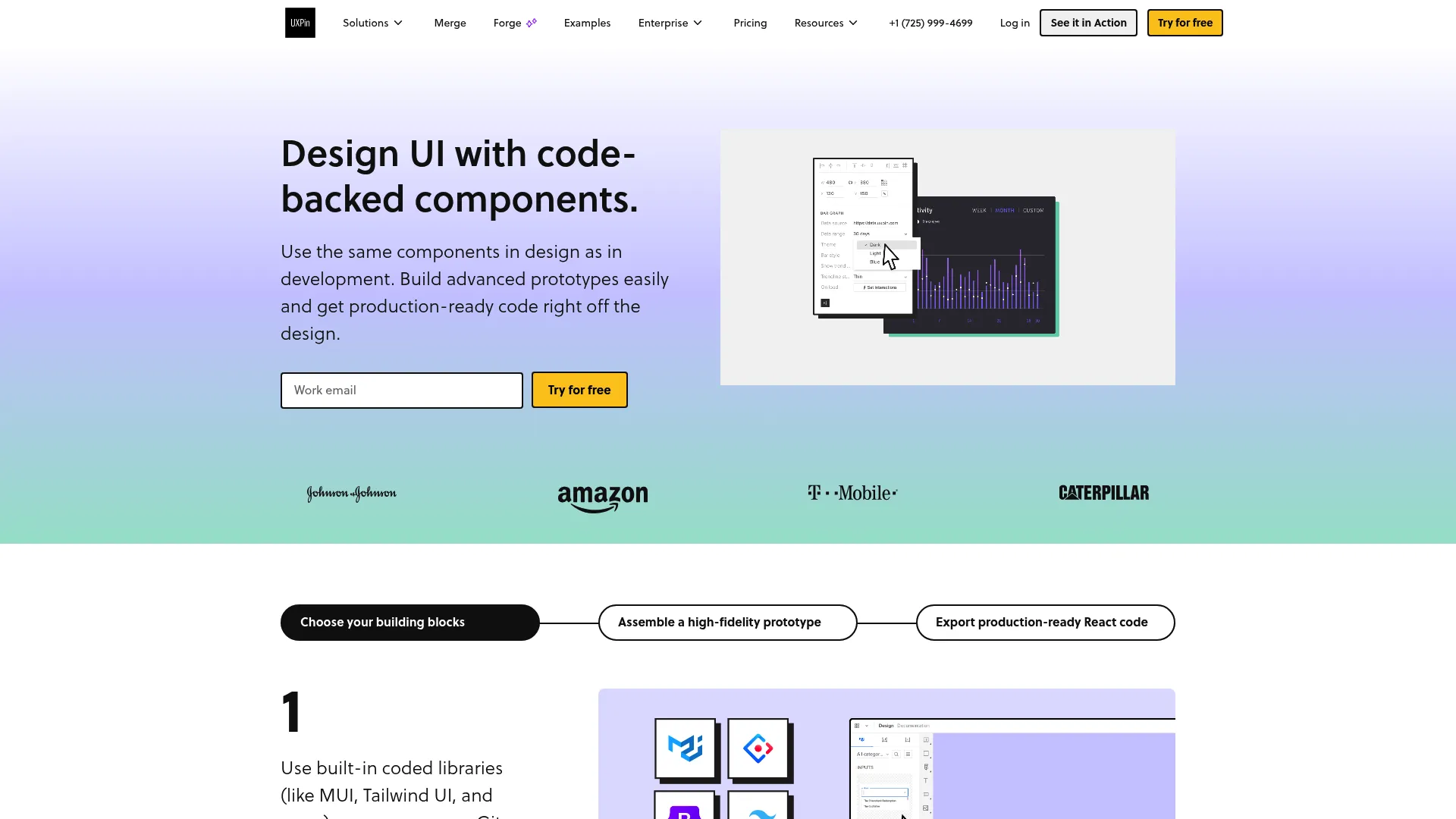 UXPin code-backed prototyping and design system platform
