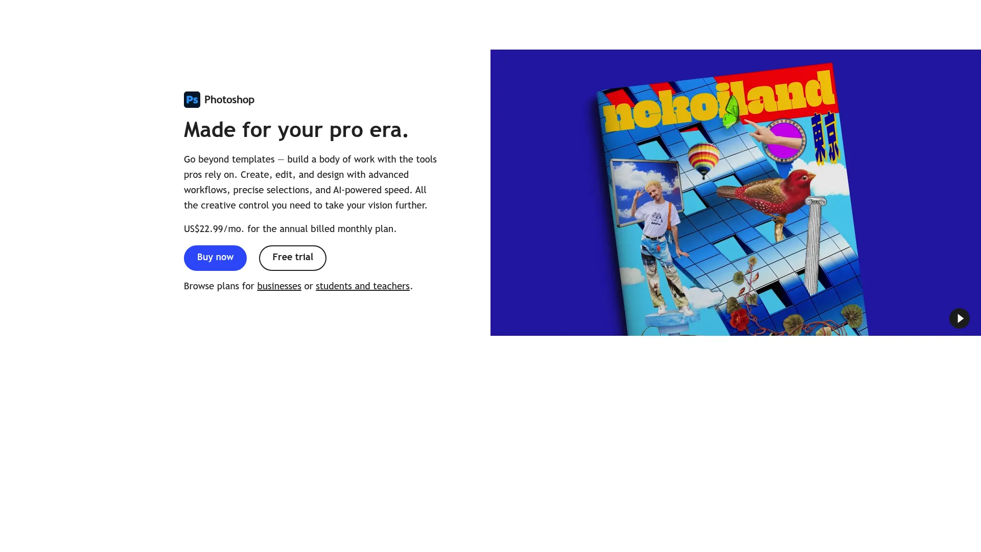 Adobe Photoshop layer-based editing and compositing interface