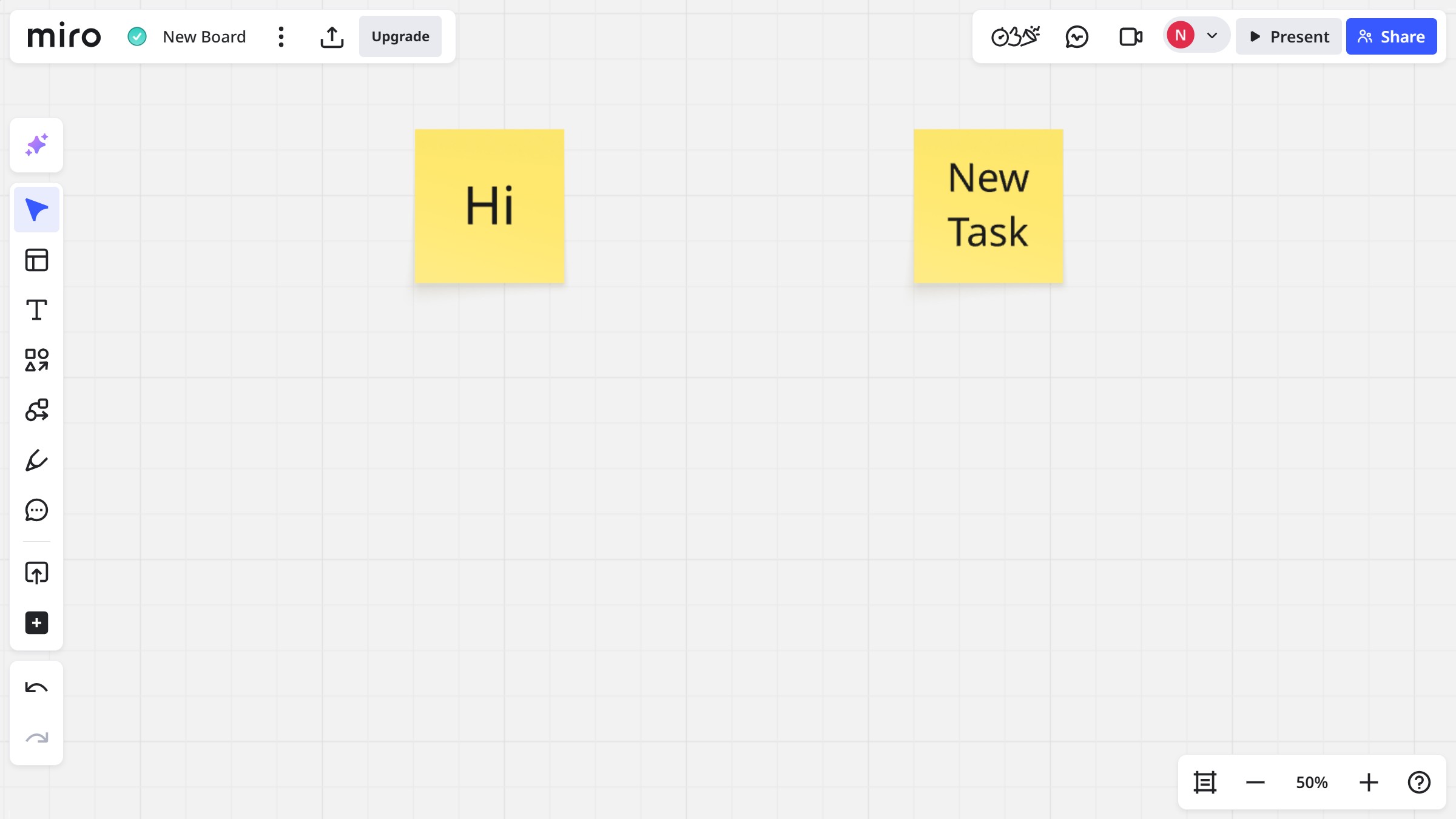 How to view your saved files in a Miro board