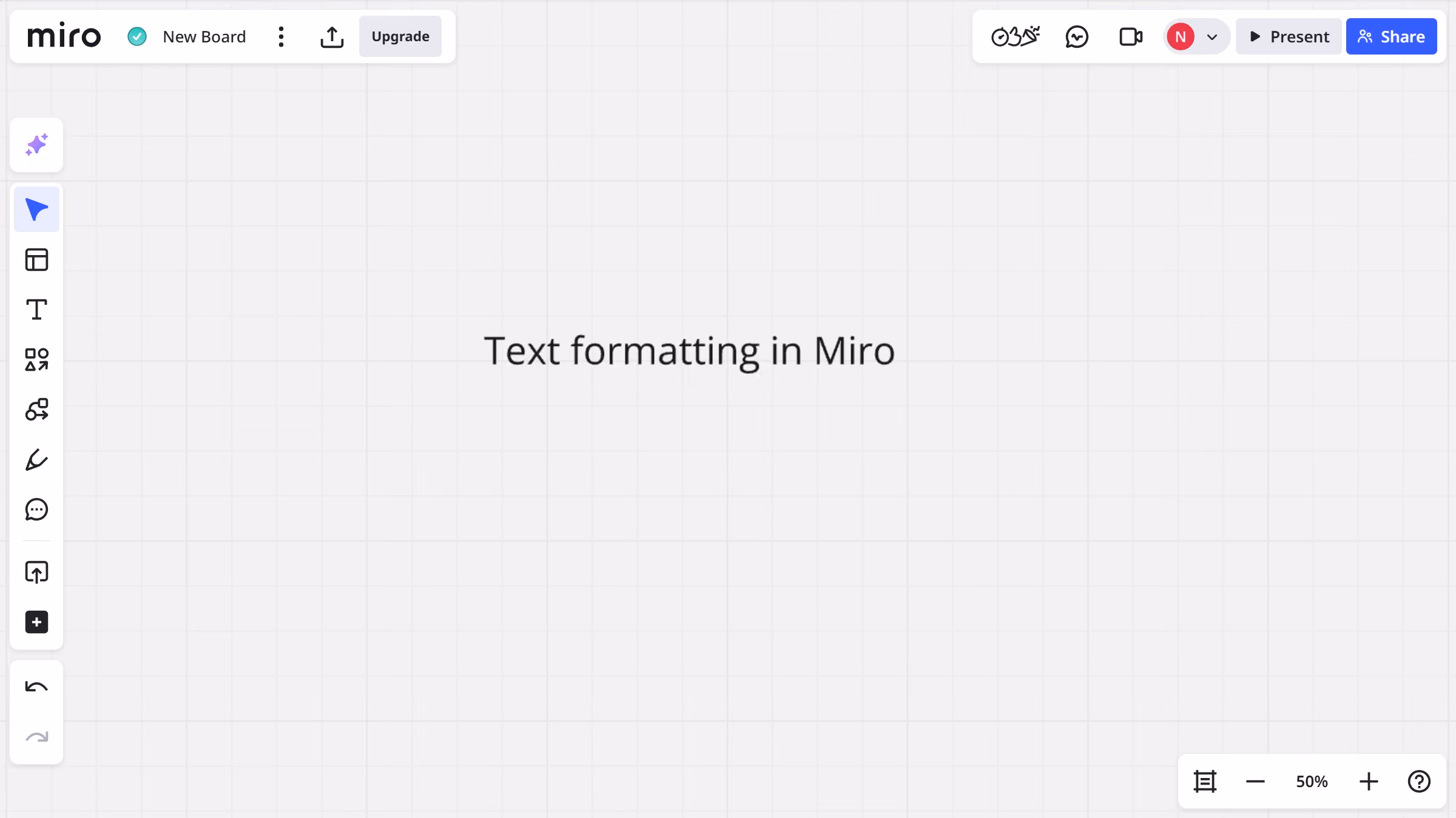 How to replace text on a Miro board