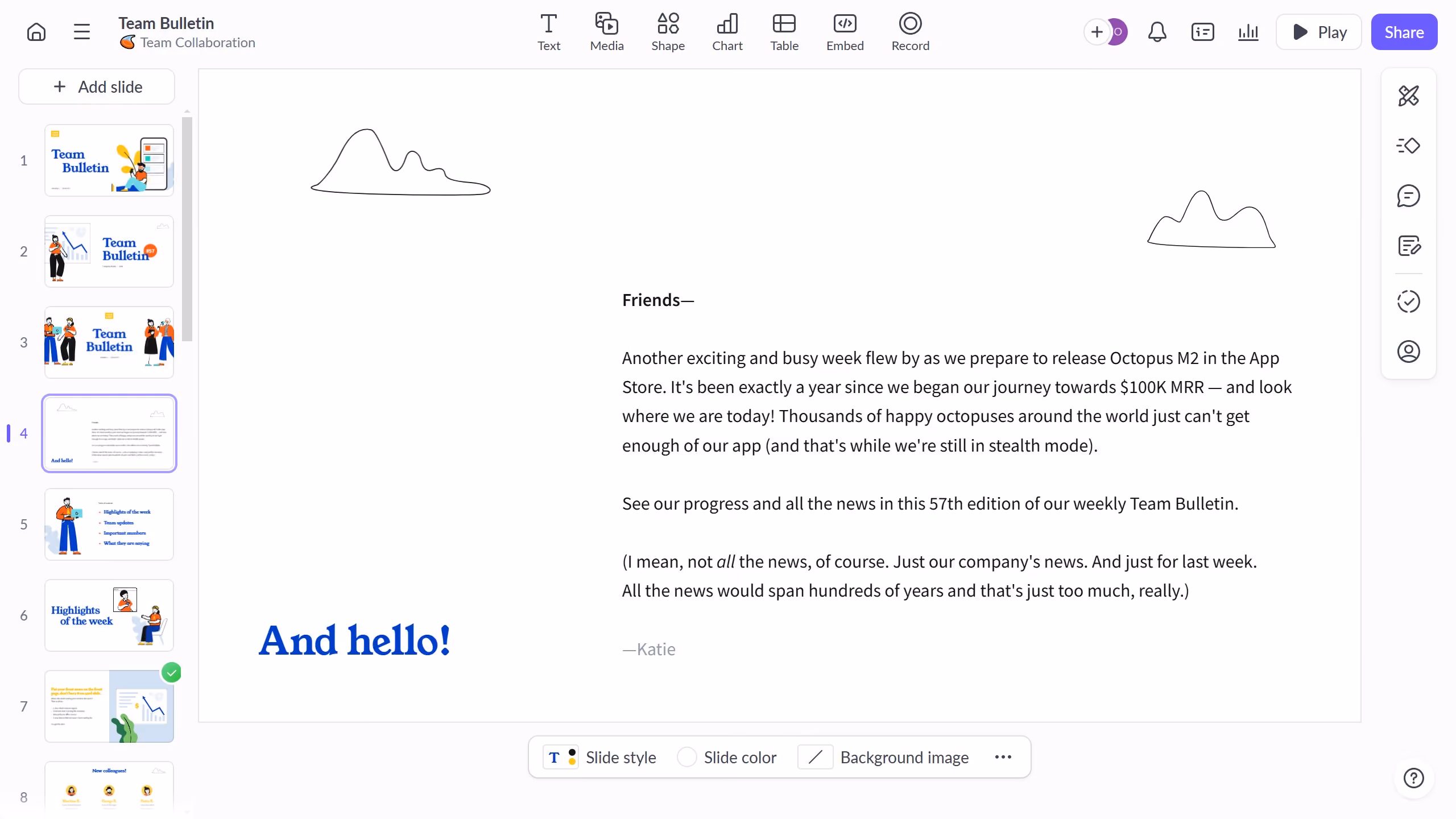 How to paste an image or GIF from the clipboard on Pitch.com