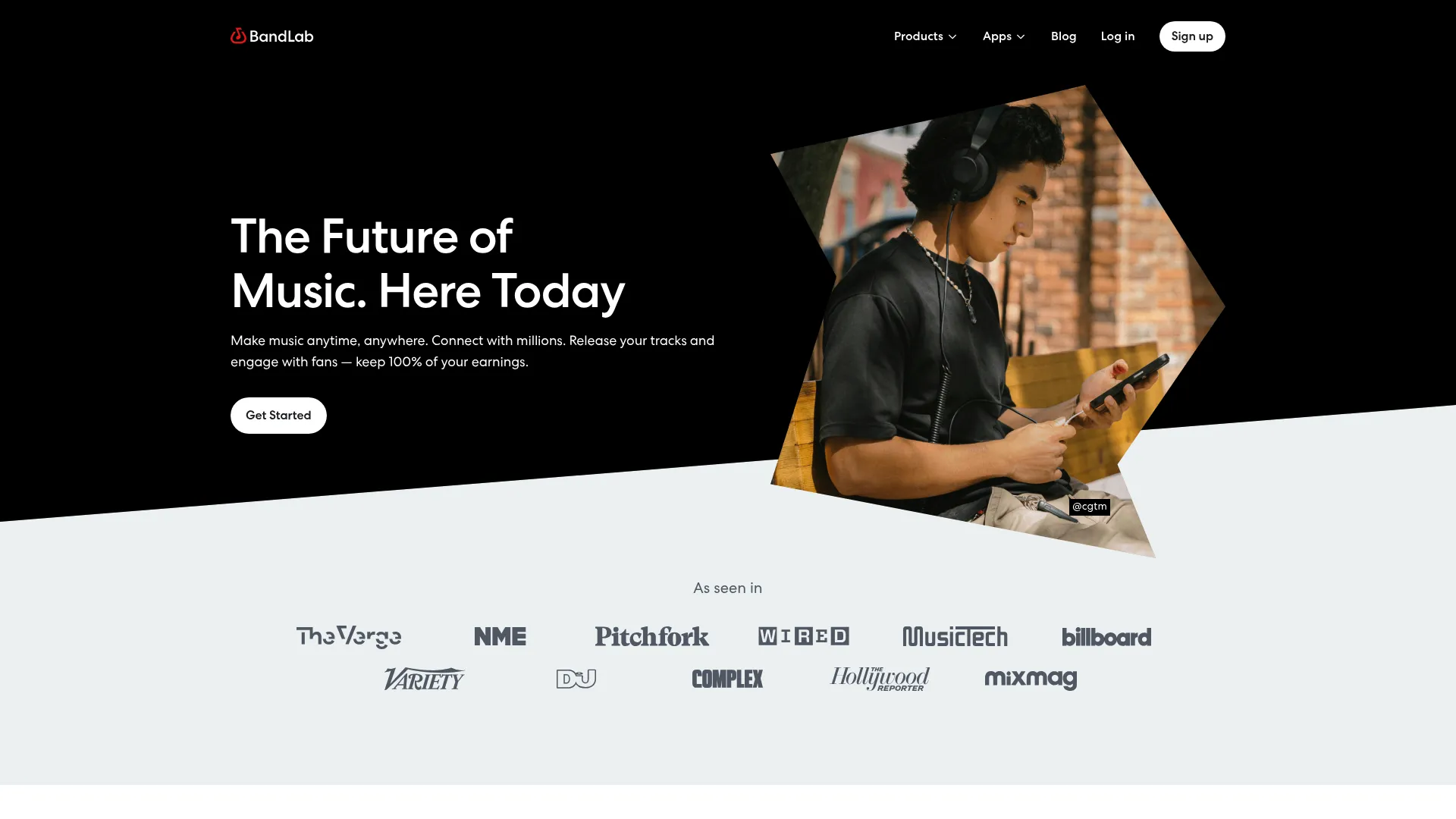 BandLab cloud-based music studio interface