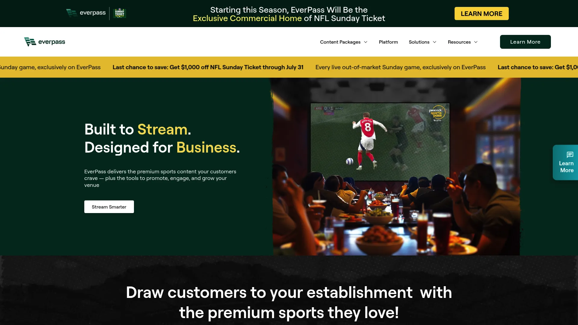 UPshow on-premise engagement platform homepage
